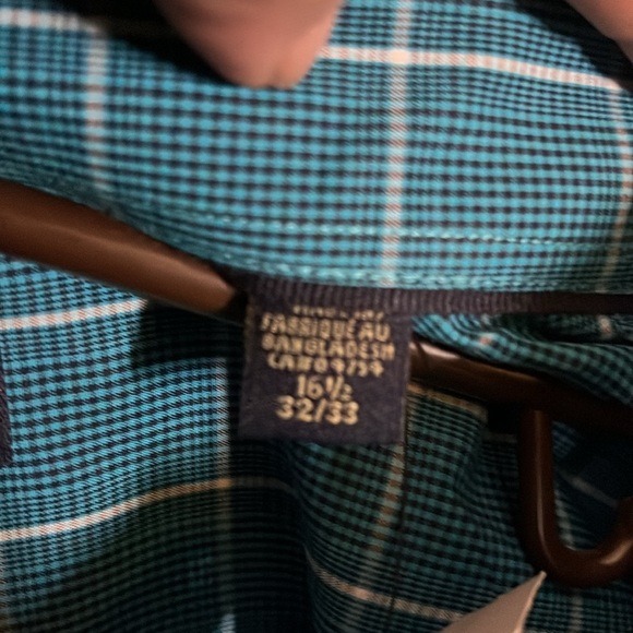 NWT designer dress shirt long button down shirt B8 - Picture 5 of 6